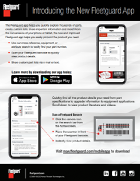 Picture of INTRODUCING THE FLEETGUARD APP